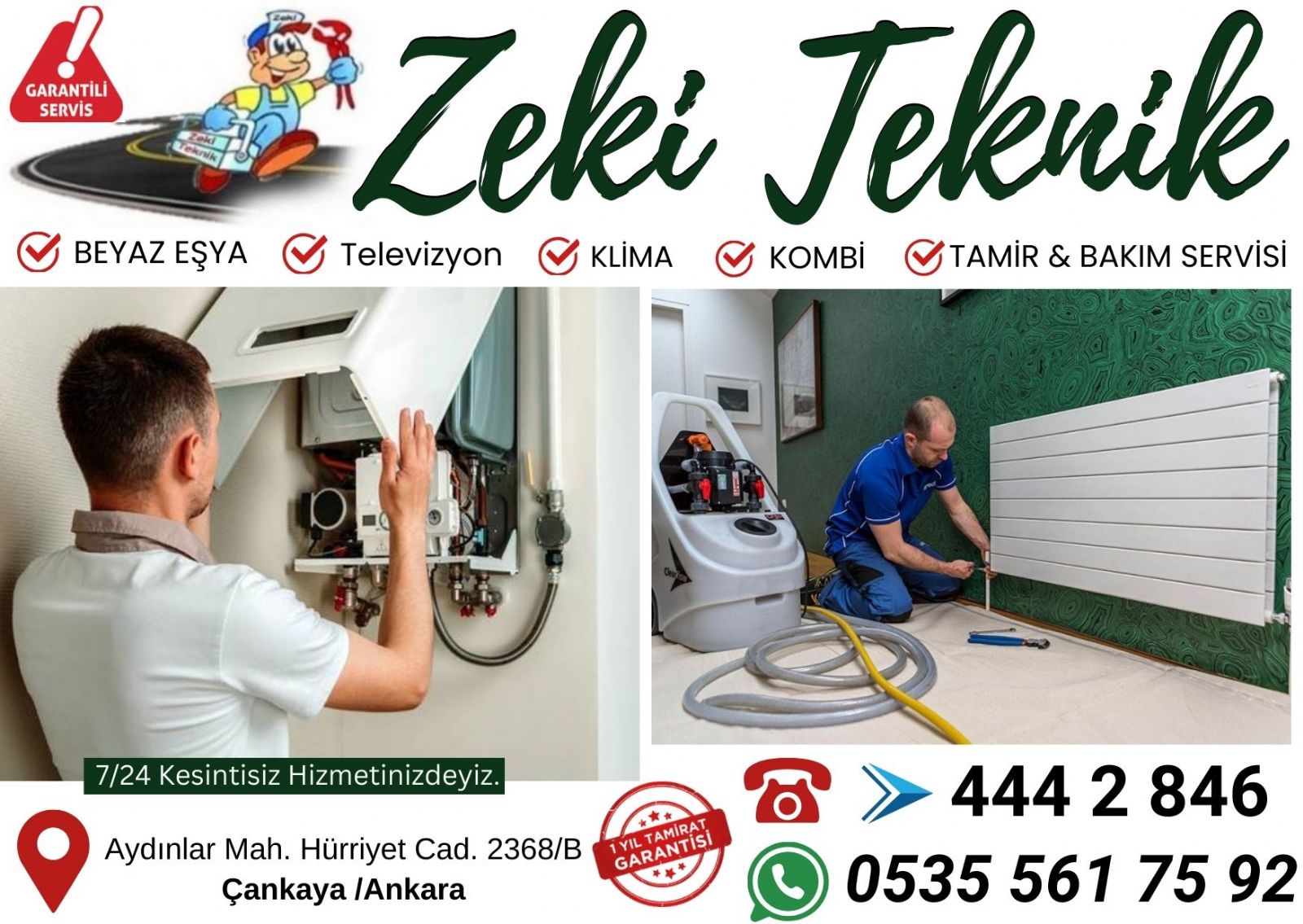 Balgat Kombi Bakımı Petek Temizleme